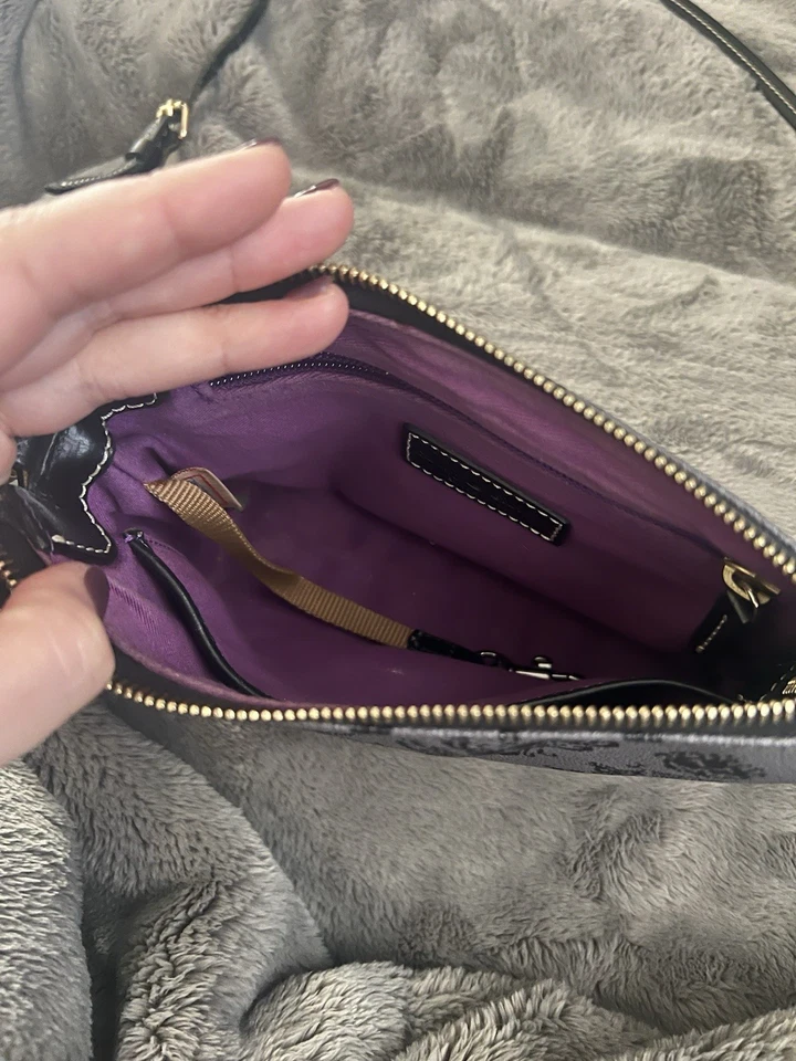 Dooney & Bourke Disney Haunted Mansion Wallpaper Crossbody Bag Shoulder Purse - Image 3 of 4