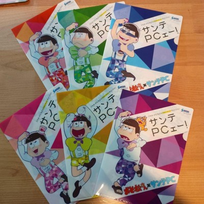 Sante PC Character Osomatsu-san A5 Clear File Set