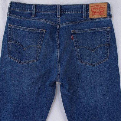 Herren Levi's 541 Athletic Tapered 18181 Stretch Tapered Blau Jeans W38 L34