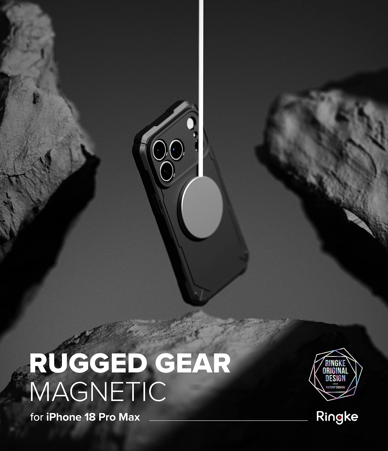 iPhone 18 Pro/Pro Max MagSafe<br>Case [Rugged Gear Magnetic]