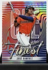 2026 Topps Finest Jose Ramirez Refractor (RAW)
