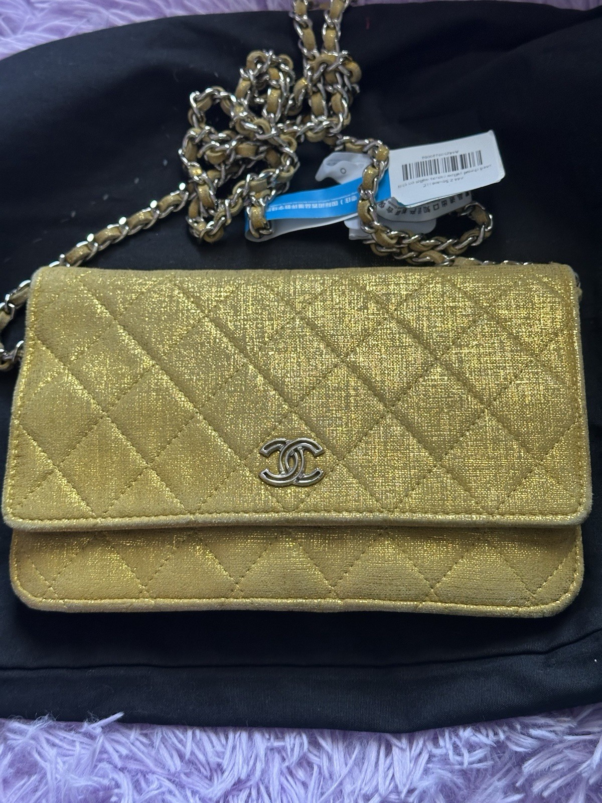 CHANEL WOC Wallet On Chain Gold