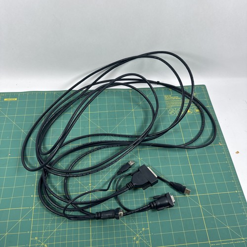 Belkin F1D9401-12 OmniView Dual-Port USB VGA DB50 KVM Cable 12ft