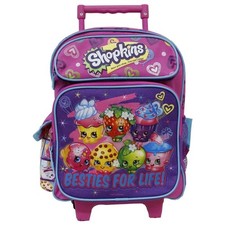 SHOPKINS Rolling Backpack Besties For Life
