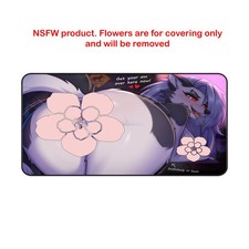 Yeah Im In Heat Loona Helluva Boss Mouse Pad   Anime Wolf Girl Gaming Mat