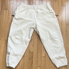 Nike Men s XL Beige Fleece Sweatpants Joggers...