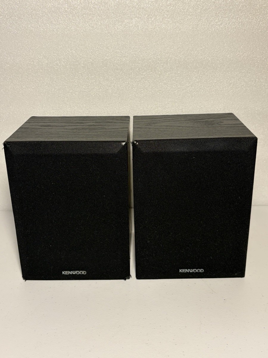 Kenwood CRS-158 Surround Rear Speakers 2 Piece Pair- Tested Works