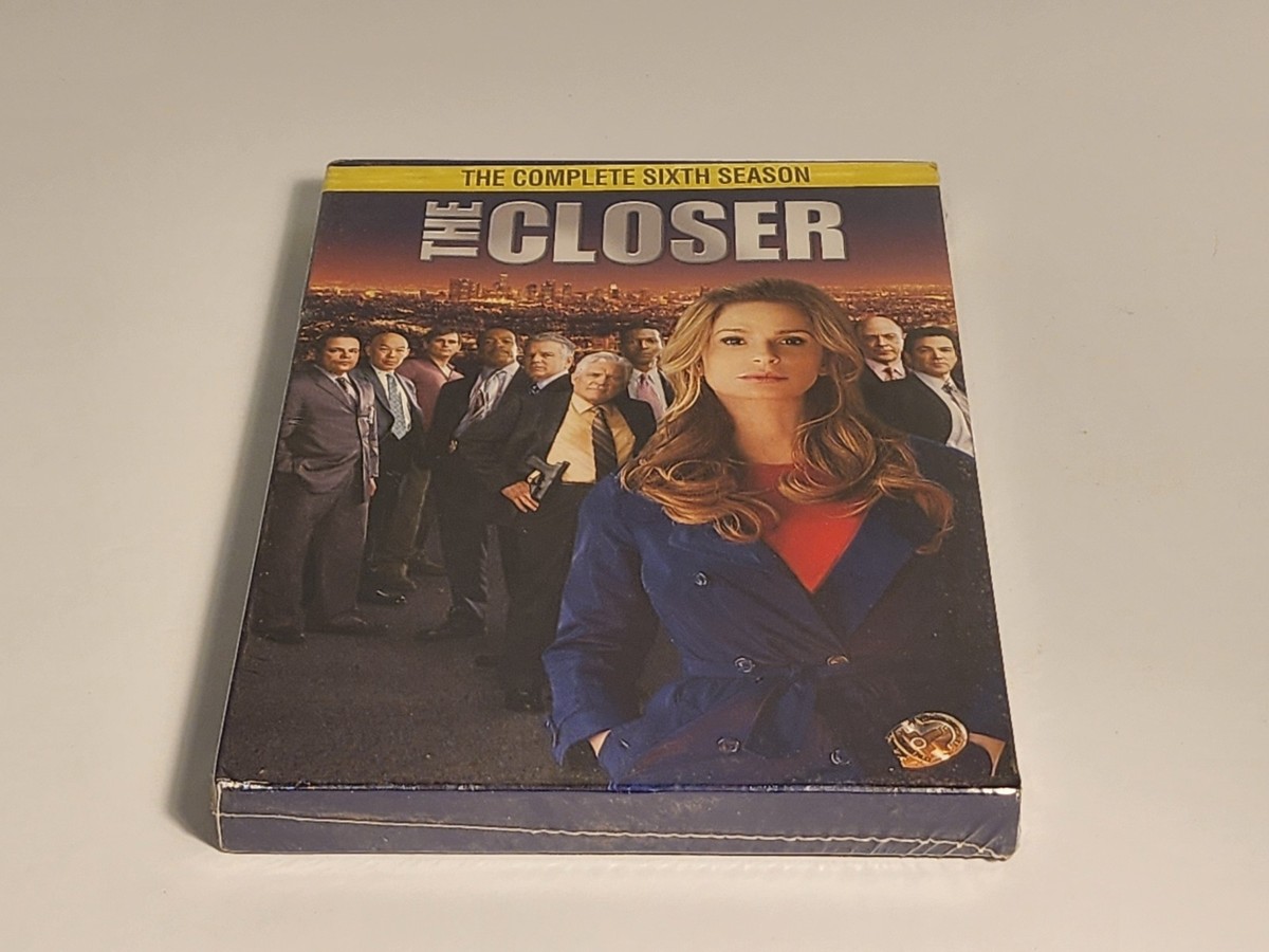The Closer: Complete Sixth Season 6 (DVD, 2010, 3-Disc Set)New