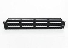 ENS 48 Port Keystone Patch Panel, Wallmount or Rackmount Cat6 Network Patch