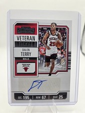 2023-24 Panini Contenders Veteran Ticket DALEN TERRY Auto Vtr-dtb