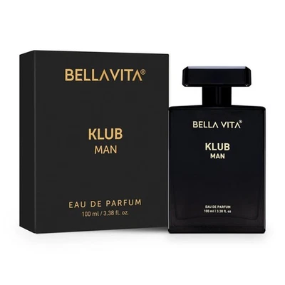 Bellavita Luxury KLUB | Long Lasting Eau De Parfum 100ml Perfume for Man | Gift