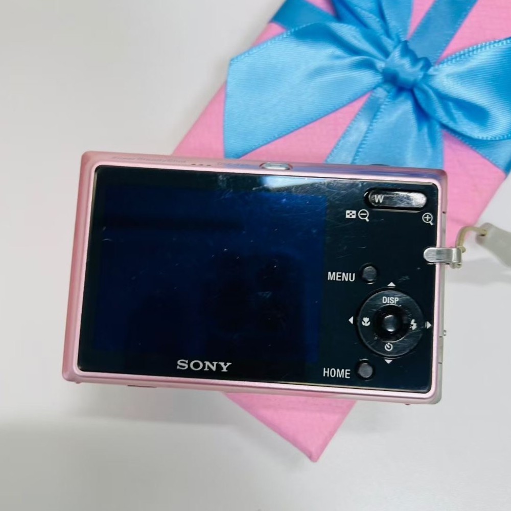 SONY Cyber shot DSC-T20 Digital Camera Pink 8.1MP 3x Optical Smile