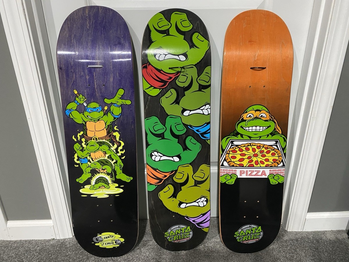 Santa Cruz TMNT Mutant Ninja Skateboard Deck Teenage Mutant Ninja
