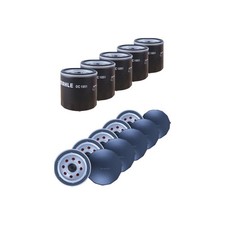 5x Ölfilter MAHLE OC 1051 für Ford Usa Volvo Morgan Hyundai Land Rover Lada KA