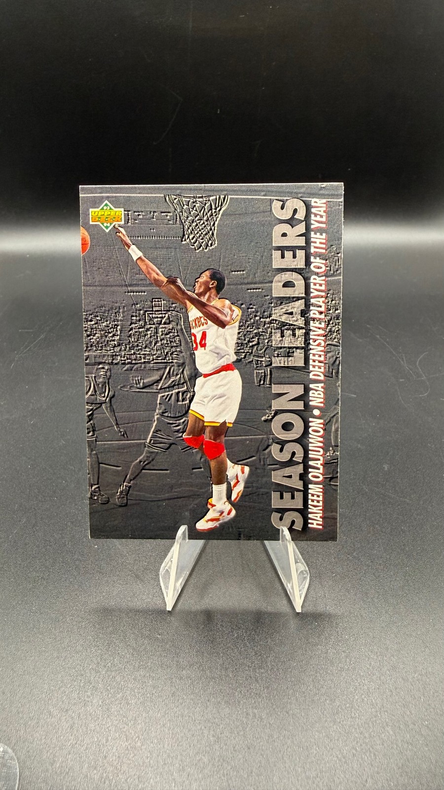 Hakeem Olajuwon #176 Basketball Cards 1993 Upper Deck trading card — raw and PSA graded price guide