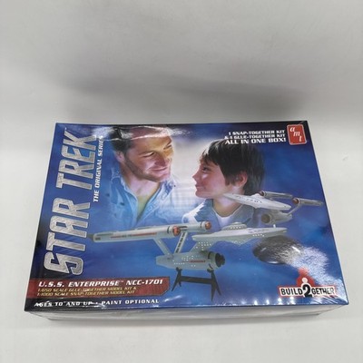 Star Trek USS Enterprise NCC-1701 AMT #913/06 Space Plastic Models 2 Kit -- NEW