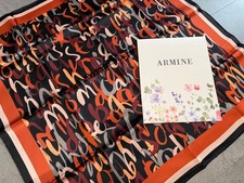 ARMINE Seidentuch Kopftuch Hijab Esarp 100% Ipek 100% Seide 100% SILK !! SURA