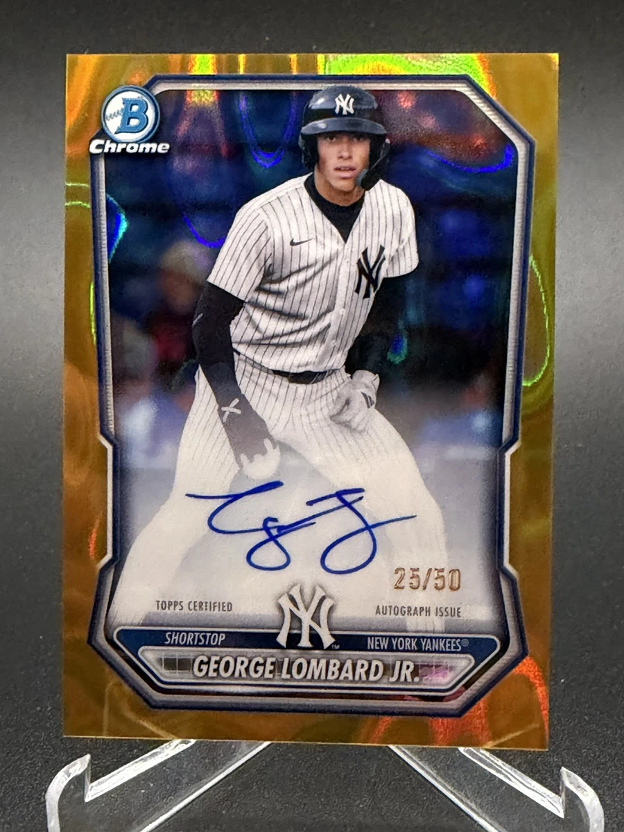 Topps New York Yankees Baseball Autographed Sports Trading Cards