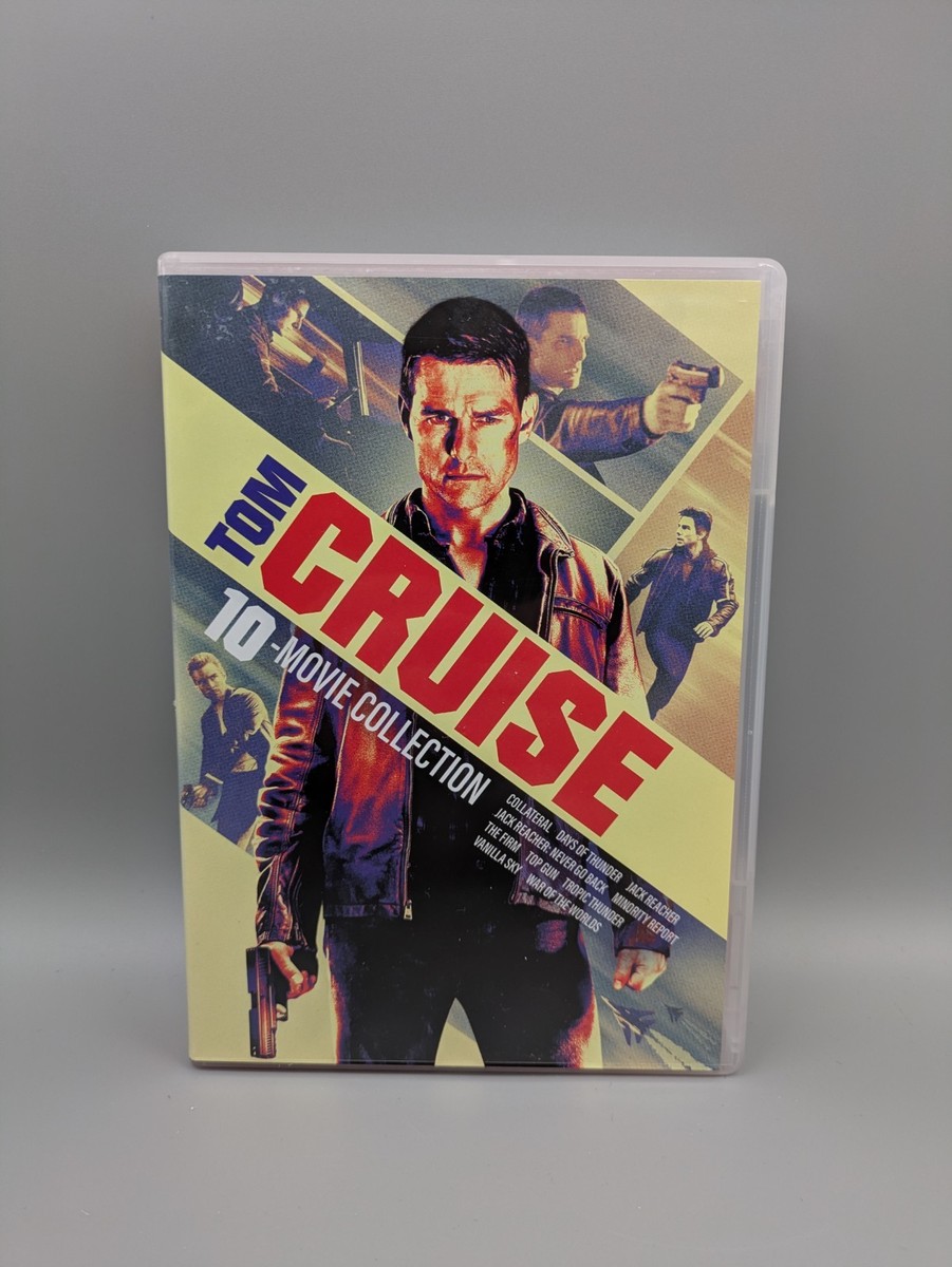 Tom Cruise 10 Movie Collection DVD Box Set Tropic Thunder Top Gun