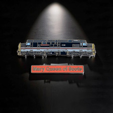 Class 37 ' Mary Queen of Scots ' twin pack (loco and nameplate) enamel pin badge
