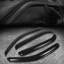 FOR 05-15 XTERRA N50 SMOKE DARK TINT WINDOW VISOR SHADE/SUN WIND/RAIN DEFLECTOR