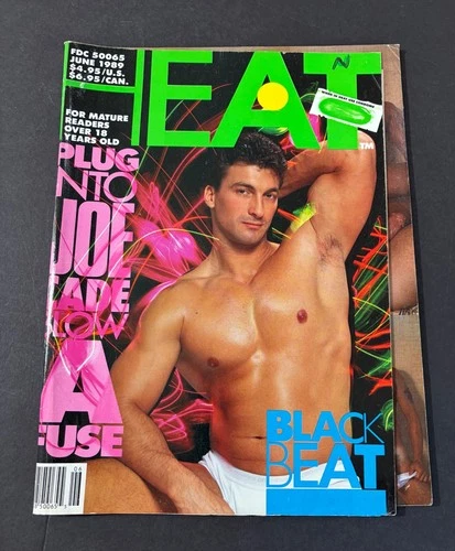 VINTAGE HEAT MAGAZINE JUNE 1989 GAY INTEREST