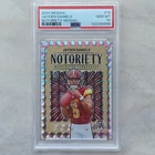 Panini 2024 Mosaic Jayden Daniels Notoriety Mosaic Prizm #19 RC PSA 10