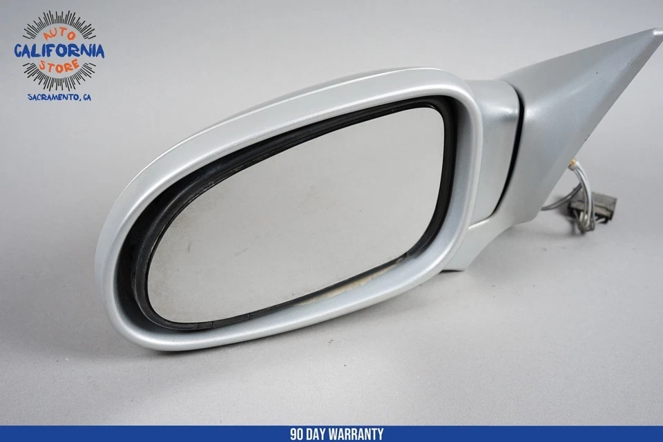 Espejo retrovisor lateral izquierdo plateado para conductor 97-00 Mercedes SLK230 SLK320 R170 FABRICANTE DE EQUIPOS ORIGINALES Foto 3 de 4