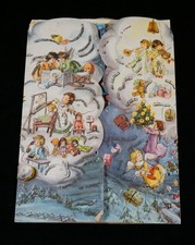 Vintage German Christmas Card Advent Calendar...