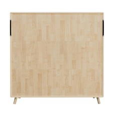 Pine Wood 8-Compartment Storage Cabinet, 44