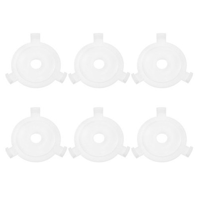 6 Stück Lampenschirm Adapterring, für E27 auf 10mm (3/8'') Reduzierring