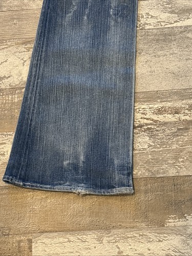 ROCK & REPUBLIC WOMENS BOOT CUT JEANS SZ 27 BLUE DENIM Y2K WESTERN RODEO VTG - Picture 11 of 24
