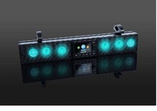 Memphis MXSB24V3 24" 6 Channel App Controlled Overhead Soundbar with Bluetooth