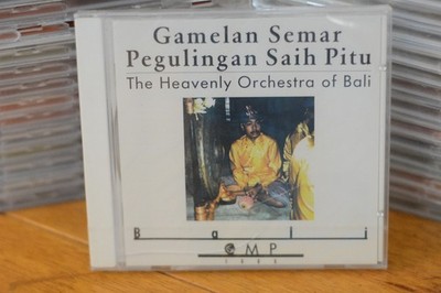 Vintage Gamelan Semar Pegulingan Saih Pitu CD Bali CMP Records Heavenly Sealed