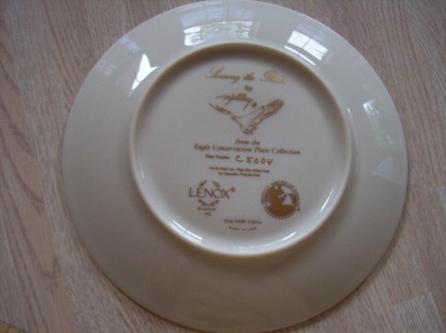 VINTAGE 1993 LENOX "SOARING THE PEAKS" by KELLEY COLLECTOR PLATE - Picture 2 of 2
