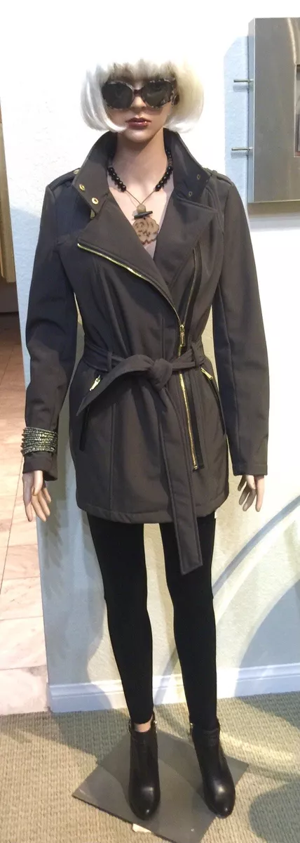Michael kors clearance short trench coat
