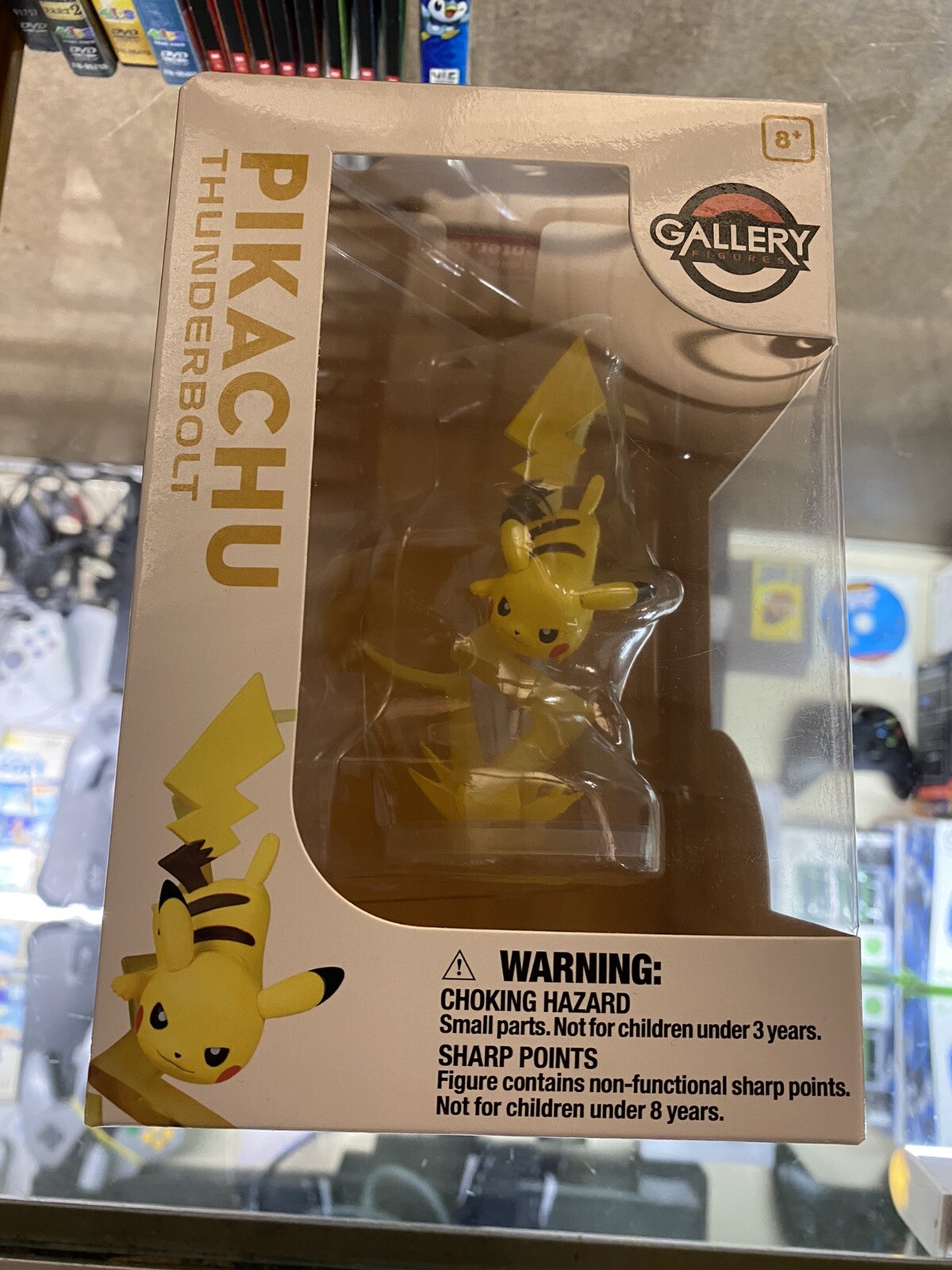 pokemon gallery figure pikachu thunderbolt