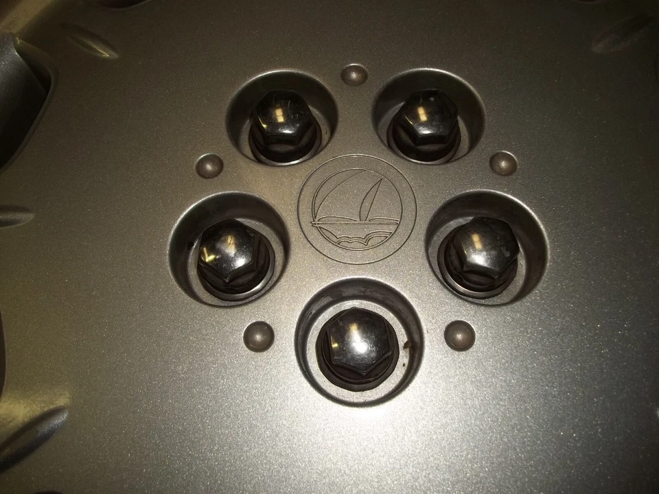 Tapacubos Plymouth Breeze cubierta de rueda tapacubos 1999 99 2000 00 14" OEM USADO 537 Foto 4 de 4