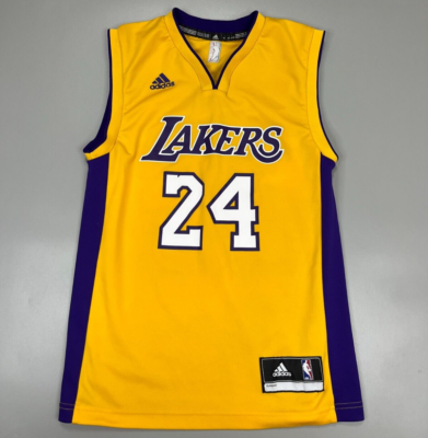 Kobe Bryant #24 Los Angeles Lakers NBA Jersey adidas Men's Size XS