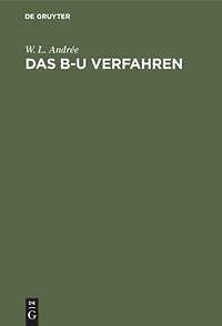 Das B-U Verfahren | Buch | 9783486745030