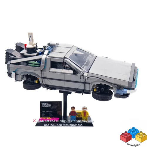 Display Stand for 10300 - Back to The Future Time Machine DeLorean DMC-12 - Picture 5 of 10