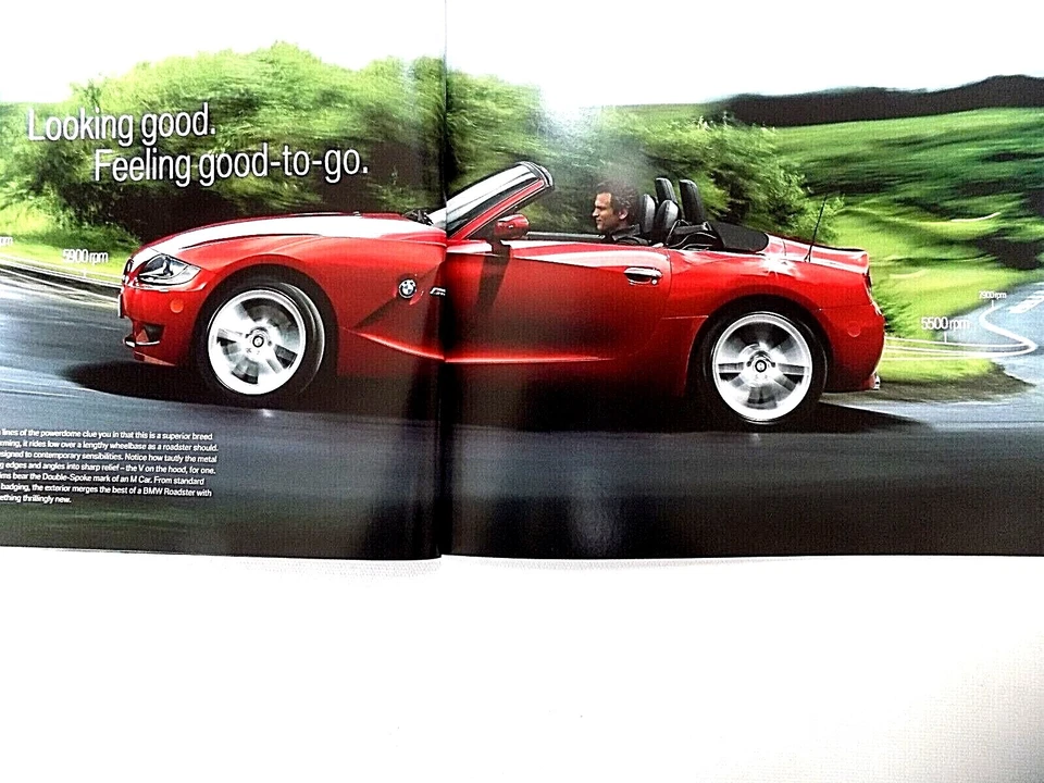 2008 bmw Z4 owners sales brochure m roadster new original coupe - Image 2 of 4