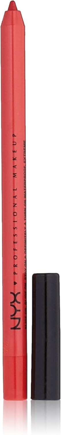 NYX Slide On Glide ON Stay On Waterproof Extreme Lip Liner | Knock Em Red |