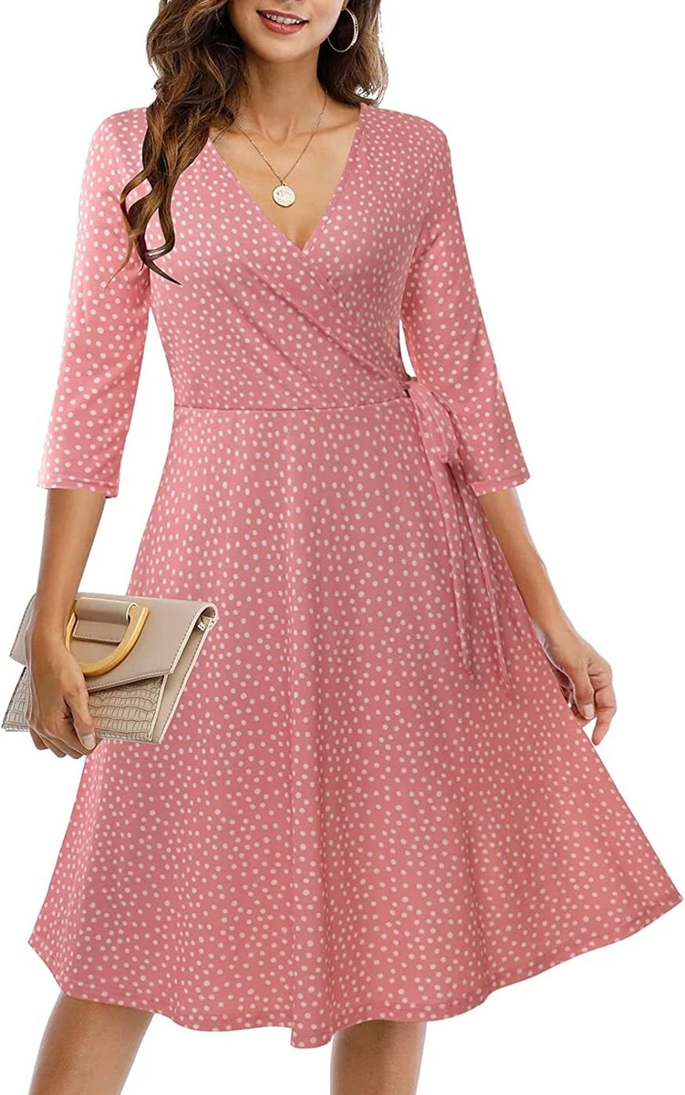 A line deals wrap dress