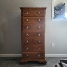 Ethan Allen Heirloom Nutmeg Maple 24" Lingerie Chest- Vintage