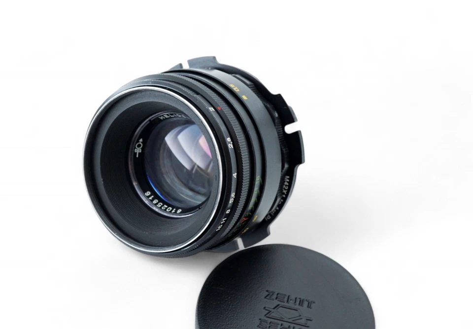 Vintage Helios 44-2 58mm f/2 portrait lens M42 mount King of Bokeh Black - Image 2 of 4