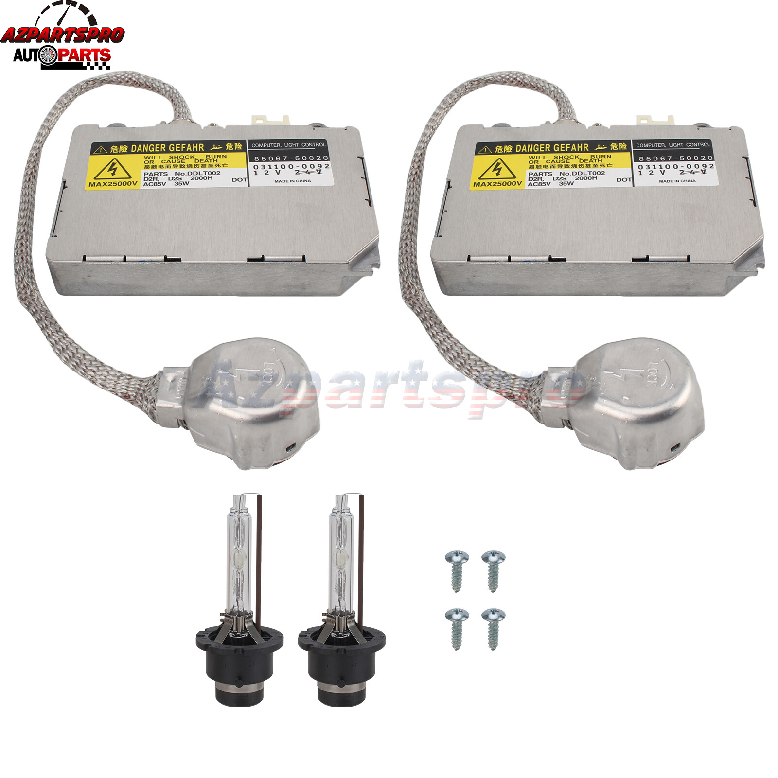 2 Xenon Headlight Ballast & Igniter For 2002-2005 Lexus SC430 04-05 Toyota Prius