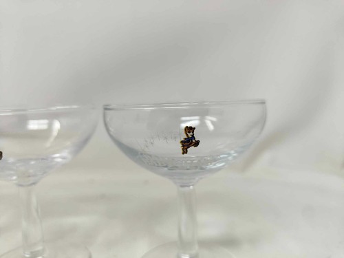 Babycham glasses 60th anniversary set of 3 collectable drink drinking memorablia - Picture 4 of 4