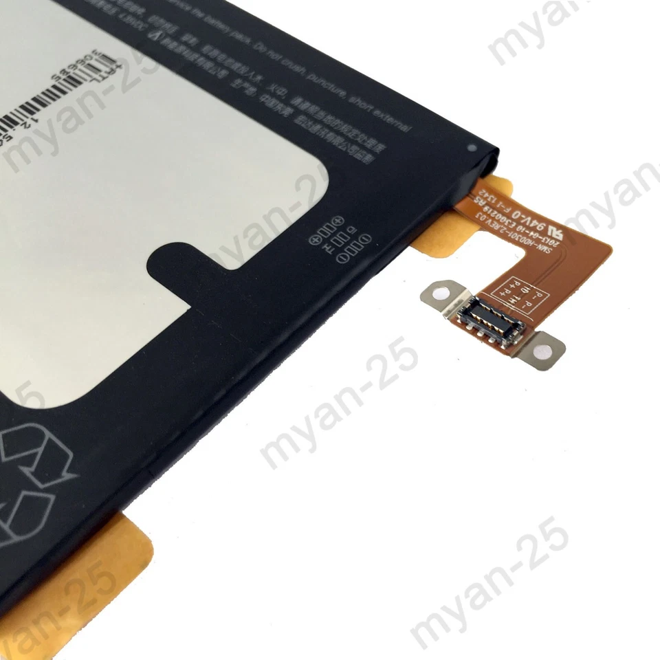 For Verizon HTC HTC One MAX 6600LVW Replacement Battery B0P3P100 35H00211-00M - Image 4 of 4