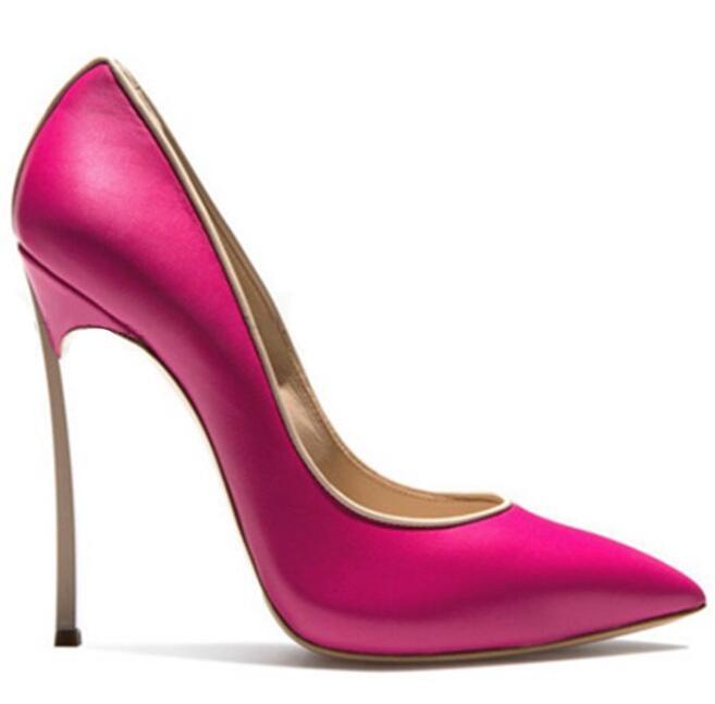 US 4-11.5 12CM Stiletto heels PU PU PU leather solid pointed toe 7 shiny colors shoes fc6648 US 4-11.5 12CM Stiletto heels PU PU PU leather solid pointed toe 7 shiny colors shoes fc6648